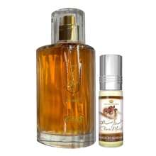 Choco Musk Set Perfume Spray 50ml + 6ml Roll On Perfume Oil, Fragrance, Perfume, Unisex, Long Lasting, Parfum, Scent, Notes, Signature, Luxury, Gift, Collection, Classic, Original - 濃烈香調 - 查看 2
