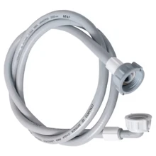 Mangueira Para Máquina De Lavar 1,20mts Entrada Universal Água Lavadora + Adaptador 1/2 Polegada