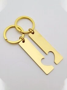 1 Pair Custom Valentines Day Custom Personalized Anniversary Gifts For Her Girlfriend Him Boyfriend, Engraved Coordinates Keychain Wifey Hubby Couple