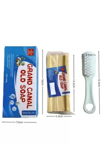 Mydło do prania, Mydło do czyszczenia odzieży, Pleśń, Tłuste mydło do bielizny, Ochraniacz rąk, Głębokie czyszczenie, Łatwe wybielanie, Nie szkodzi dłoniom, Stare mydło do bielizny bez zawartości fosforu, Zapachowe mydło do pieluch, Mydło domowe, Super Decontamination, Mydło do prania, Silne Decontamination, Wybielające mydło. (Nowe i stare modele są wysyłane losowo.) - Wielokolorowe - Zobacz 8