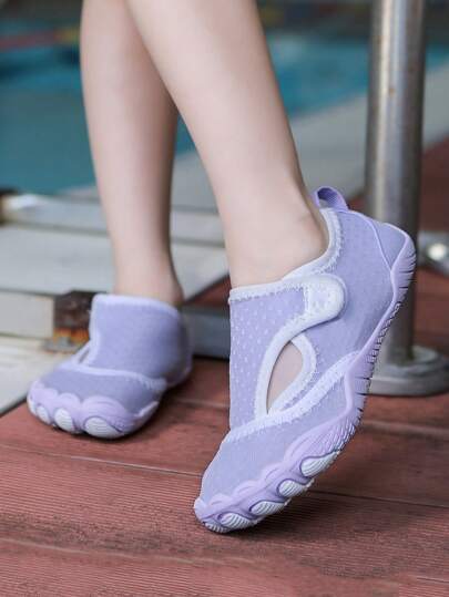 Kids Water Shoes, Multiple Colors, Breathable Fabric Upper, Non-Slip Soft Bottom, Outdoor Stream Wading Shoes For Boys & Girls