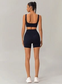 MASKERT Frühlings- und Sommer-Damenshorts, Sportshorts, Fitness-Shorts, Laufhosen, Yogahosen, enge Hosen, gemütlich für Zuhause, hautfreundlich