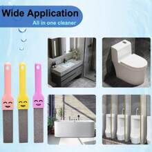 5PCS Pumice Stone Toilet Brush Bathroom Cleaning Stone With Handle Tile Sink Bathtub Limescale Rust Stain Remove Cleaning Tools