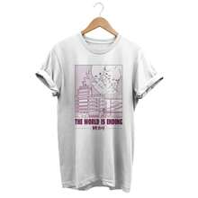 Japanese Monster T-Shirt, Apocalypse Shirt, Synthwave Tshirt, Apocalyptic Clothes, Japan Streetwear, Alternative Clothing, Edgy Outfit - Black - View 1