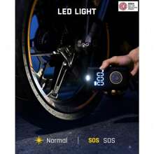 FANTTIK X9 Pro Portable Tire Inflator - Smart ON/OFF Hose Design - FANTTIK X9 Pro Portable Tire Inflator GREY - View 8