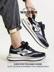 WARRIOR Warrior Men's Breathable Sports Shoes Spring And SummerLightweightComfortableBreathableModest Style Casual Yet SleeksneakersApplicable Throughout The Yearwear-ResistingAll-Day WearTraining SneakersRunning Shoes