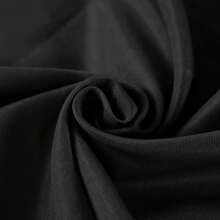6 Pack Black Round Tablecloth Polyester Table Cloth(60",90",120"), Stain Wrinkle Resistant Polyester Dining Table Cover For Kitchen Dinning Party Wedding Rectangular Tabletop Buffet Decoration - 黑色 - 查看 5