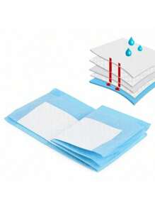 5/10/50pcs High Absorbency Disposable Pet Pads, Waterproof Puppy Training Pads, Pee Pads For Dogs & Cats, Quick-Drying Surface, Comfortable Fit For Toilet Training, Suitable For All Dog Breeds