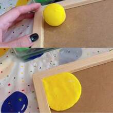 DIY 手工粘土相框材料套件，创意桌面装饰粘土相框用品