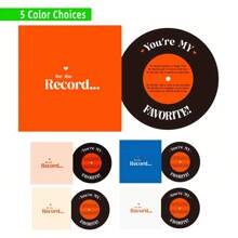 优质蜜蜂周年纪念卡带信封，是送给丈夫、妻子、男朋友、女朋友的浪漫贴心礼物，适合周年纪念、情人节、爱情故事，5 种颜色可选：黄色、橙色、蓝色、白色、粉色