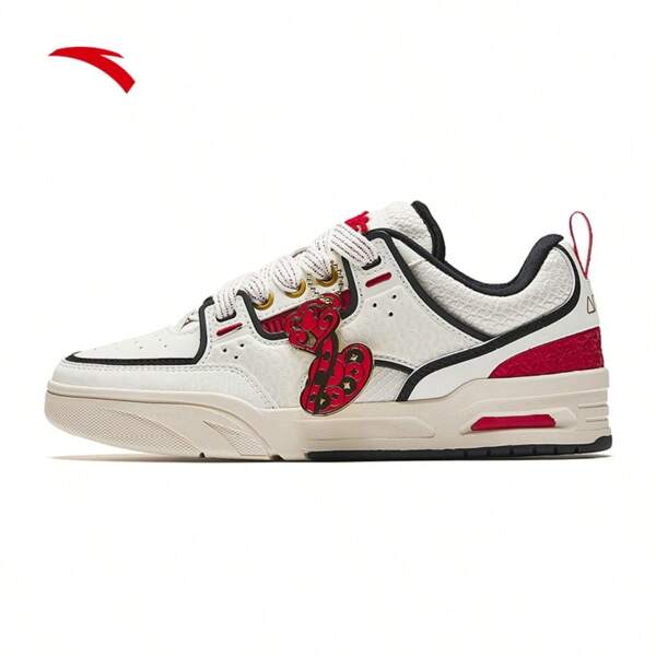 Anta [Wang Yibo Same Style] Aojiie | Contrast Color Retro Skate Shoes, Women Sports Sneakers, Versatile 122518040
