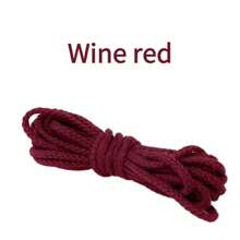 5mm 5 Iarde Corda Macaroon Macrame Filo Colorato Otto Capi Accessori Fai Da Te Per Decorazioni Natalizie Domestiche