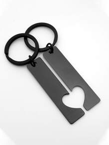 1 Pair Custom Valentines Day Custom Personalized Anniversary Gifts For Her Girlfriend Him Boyfriend, Engraved Coordinates Keychain Wifey Hubby Couple