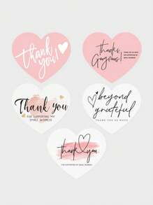 30 件心形问候标签感谢牛皮纸卡片适用于小商店礼品 DIY 装饰卡片适用于小型企业