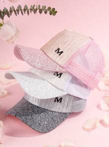 2pcs/Set Lovers' Breathable Mesh Baseball Cap, Fashion Versatile Sun Protection, Suitable For Daily Wear - A - View 7