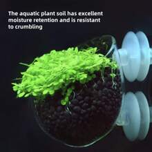 鱼类水族箱底材、装饰性砾石和营养丰富的土壤，适用于淡水水族箱