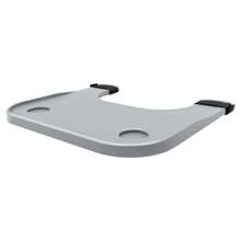 Bandeja portátil para silla de ruedas ABS Bandeja portátil para regazo + portavasos
