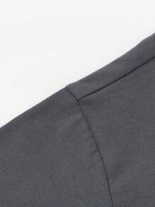 Balabala 男童短袖T恤，2025夏季速干上衣 - 深灰 - 查看 4