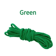 5mm 5 Iarde Corda Macaroon Macrame Filo Colorato Otto Capi Accessori Fai Da Te Per Decorazioni Natalizie Domestiche