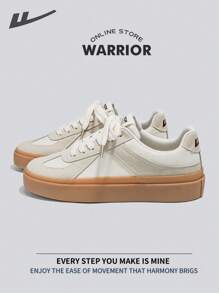 WARRIOR Warrior Men's Skateboarding Shoes Spring And SummerLightweightComfortableBreathableModest Style Casual Yet SleeksneakersApplicable Throughout The Yearwear-ResistingAll-Day WearTraining SneakersRunning ShoesLittle White Shoes