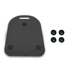 Tapete deslizante antideslizante para Thermomix, accesorios para olla multifuncional, apta para modelos TM6/TM5, tablero acrílico antideslizante de alta calidad con asa, patas de silicona antideslizantes, patas de goma antideslizantes, bloques deslizantes de teflón