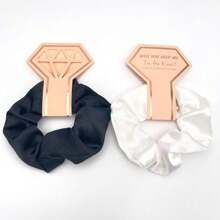 1pc Bridesmaid Gift Hair Tie Team Bachelorette Party Favors Bridal Wedding Souvenir Party Bridal Shower Wedding Gifts