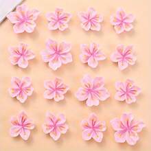 10 Stücke neue süße Kirschblüten flache Rückseite Harz Scrapbooking DIY Schmuck Haarspange Handwerk Dekorationsmaterial