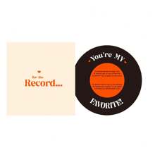 优质蜜蜂周年纪念卡带信封，是送给丈夫、妻子、男朋友、女朋友的浪漫贴心礼物，适合周年纪念、情人节、爱情故事，5 种颜色可选：黄色、橙色、蓝色、白色、粉色