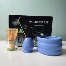 Must-Have 4/7-Piece Japanese Ceramic Matcha Bowl Set For Passionate Matcha Enthusiasts Back To School - Multicolor - View 13