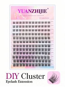 1box 12 Rows C D Curl Single Dense Row Planting Individual Eyelashes Lash Clusters, Eyelash Clusters, Individual Eyelashes, Lashes, Fake Lashes