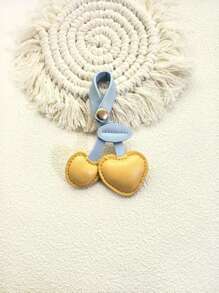 1pc Creative Cherry Keychain Women Colorblock Cute Charm Bag Pendant Gift Bridesmaid Gifts - Multicolor - View 7