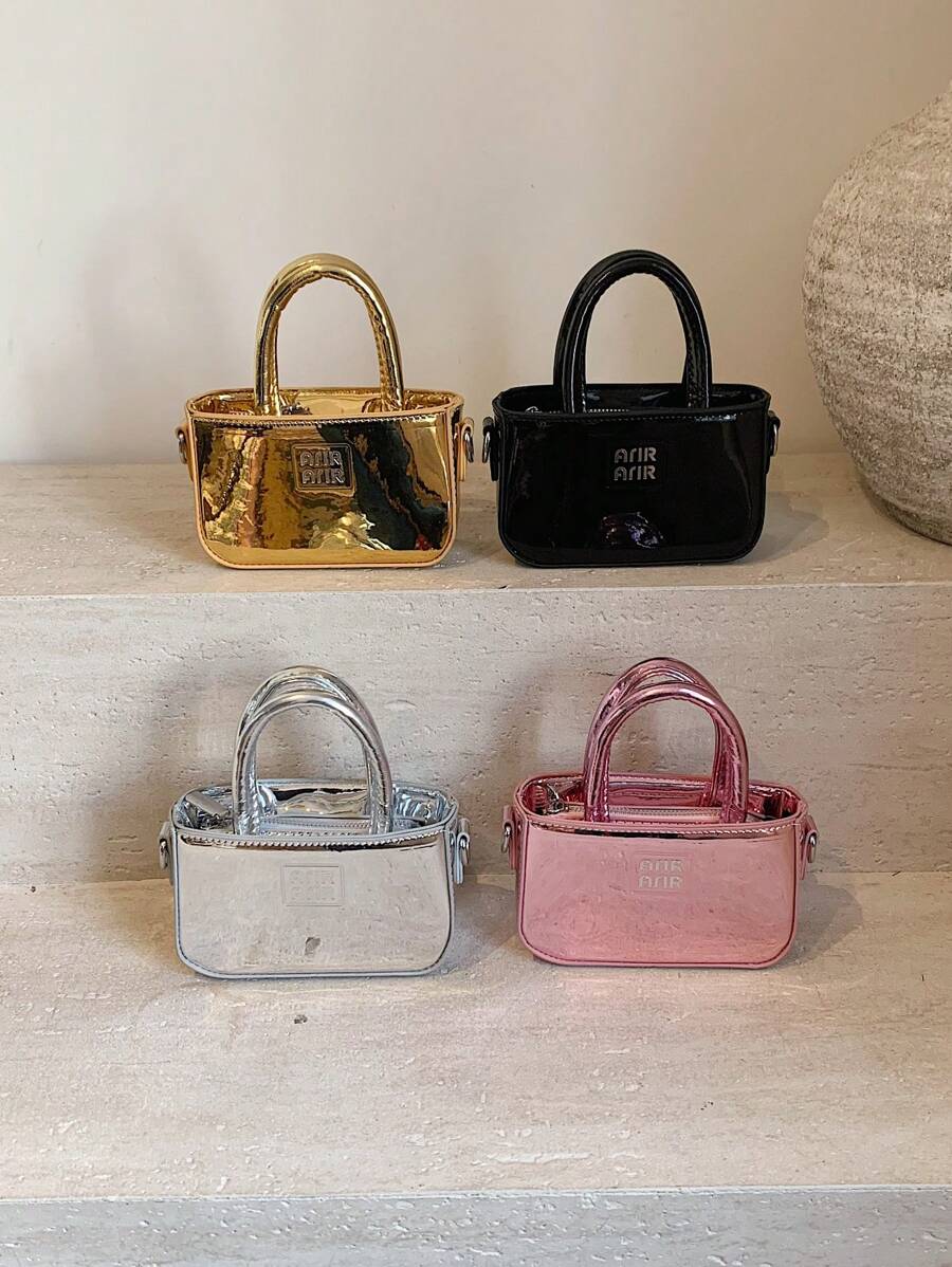 全新闪亮经典简约小手提包、迷你晚装包、斜挎包 - A - 查看 1