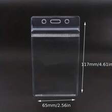 10 Packs Social Security Protector Sleeves - Waterproof 31 Mil Soft Clear Sleeves For SSN Medicare And Credit Protection Mini Wallet Card Wallet - Clear - View 5