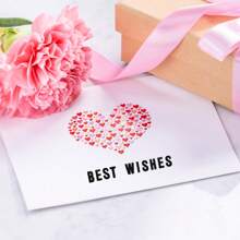 Letter Stickers, 12 Sheets Self Adhesive Alphabet Sticker Vinyl Letter Decals For Mailbox Window Door Cap Decorations