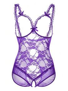 Große Größen Unterwäsche für Frauen, sexy Unterwäsche Bodysuit Teddy Ein-Stück