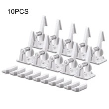 6 cái/10 cái Khóa tủ cho trẻ em | Khóa tủ cho trẻ em Không cần khoan Khóa ngăn kéo cho trẻ em Chốt tủ an toàn cho ngăn kéo và cửa Khóa trẻ em - Nhiều màu - Xem 8