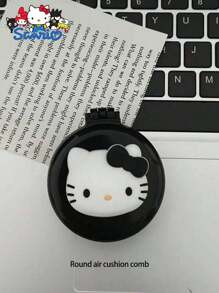 Sanrio 1pc Kitty Cat Air Cushion Brush, Cute Minimalist Cartoon Hello Kitty Mini Portable Detangling Massage Comb, Suitable For Travel, Home Daily Use, Unisex, Ideal Birthday Gift For Relatives, Friends, Parents, Girlfriend