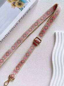 全新复古可调节挂绳肩带配件，带刺绣的长装饰手机带 - 彩色 - 查看 8