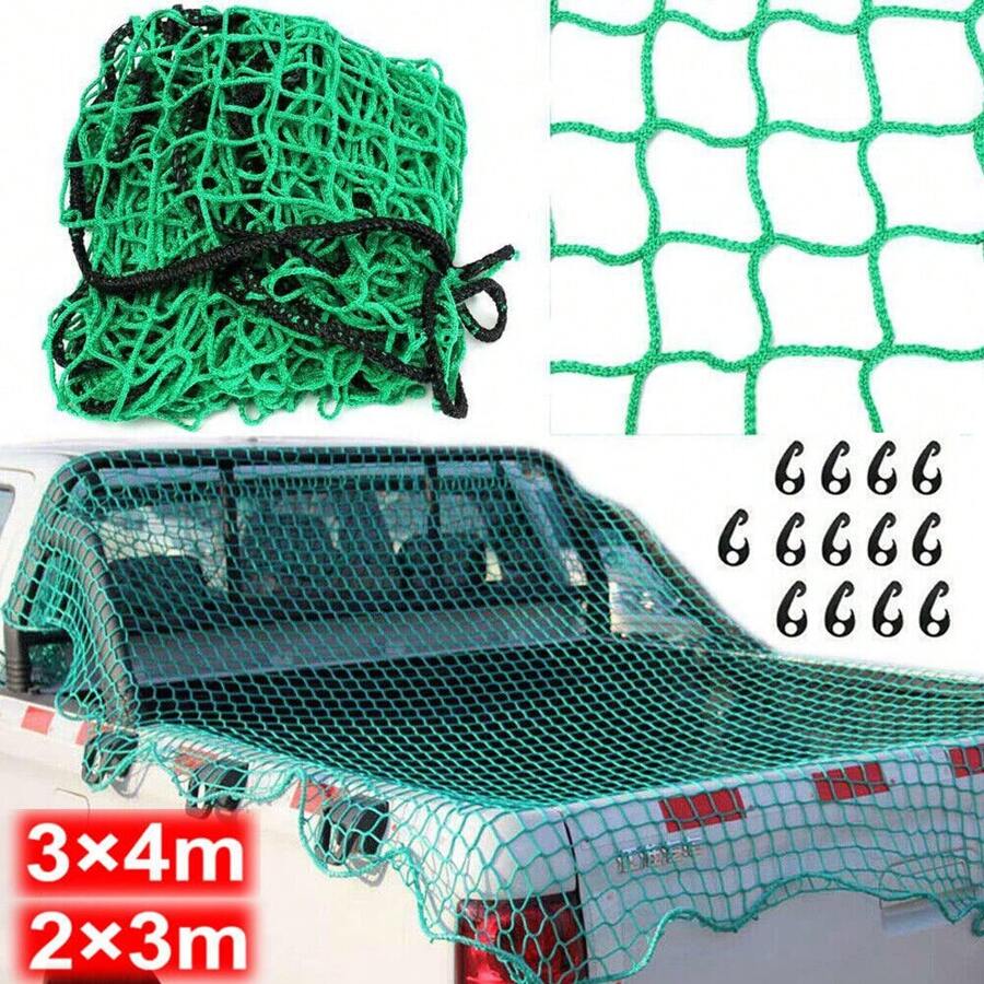 3M X 4M Heavy Duty Cargo Net Trailer Nets Truck Protector Mesh Secure - 3*4M - View 1
