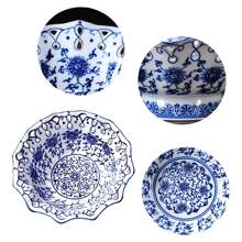 BlazeVideo Fruit Bowl Candy Bowl Ceramic Candy Serving Bowl With Foot, Decorative Centerpiece For Kitchen Or Dining Table