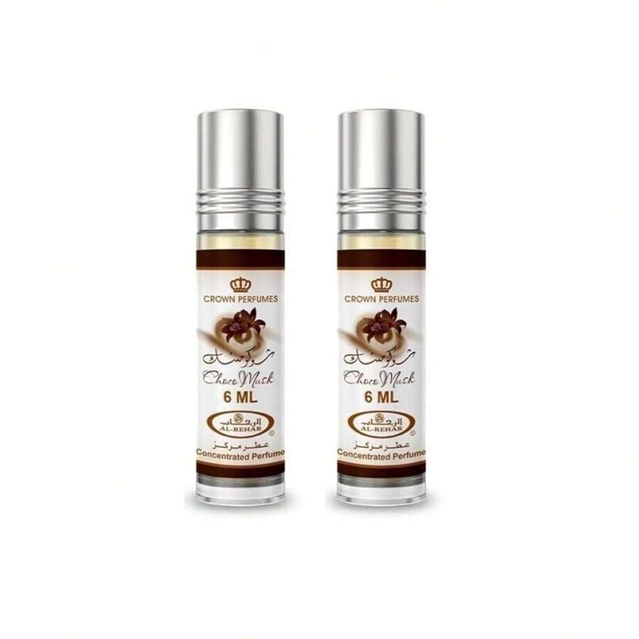 Choco Musk Set Mini Roll On Perfume Oil 6ml - Travel Size - Alcohol-Free, Fragrance, Perfume, Unisex, Spray, Long Lasting, Parfum, Scent, Notes, Signature, Luxury, Gift, Collection, Classic, Original, Eau De Parfum - 濃烈香調 - 查看 1