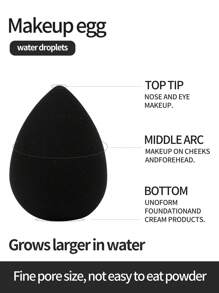 MAANGE 26件套化妆工具，包括20支化妆刷套装、2个卸妆粉扑、2个气垫散粉扑、1个大号美妆蛋和1个收纳袋，女士和女孩旅行化妆刷套装礼品。