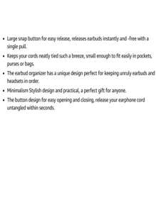 Silicone Earphone Cable Winder, Silicone Cord Organizer Earbuds Holder Earphone Wrap Earphones Organizer Headset Headphone Wrap Winder Cord Manager Cable Winder,Headphones Cord Organiser Holder, Earbuds Straps Holder, Headset Wrap Winder And Cord Manager Cable Winder, Keep The Cords And Usb Cable Wires From Getting Tangled Travel School College Electronic Bag Power Bank Portable Charger Charger Case Headphone Case Cable Bag Cable Organizer Digital Camera Camera Case Camera Bag - View 10