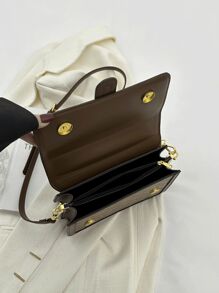 New Arrival Vintage Prints Small Square Shoulder Crossbody Bag, Best Mother's Day Gifts Women - View 5