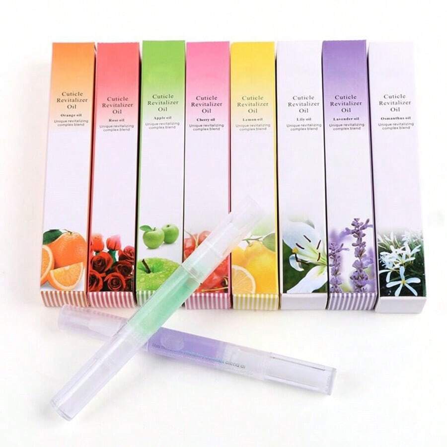 KIT 3-10 OF Cuticle Moisturizing Oil Pen 3ml Nail Gel Flavors - 彩色 - 查看 1