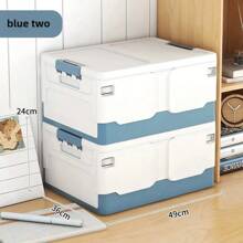 Storage Box Foldable Book Box Student Classroom Organizing Box Snack Toy Storage Box Living Room Extra Large With Lidbedroom,Organizer,Organiser,Home Storage,White T Shirt Women,Black Pants Women,Ladies Winter Clothes,Dress,Winter Clothes For Ladies,Elegant Woman Dresses,White Shirt For Ladies,Long Sleeve,White Jumpsuit For Women,Spring Dresses For Women,Spring Outfits For Women,Spring,Spring Clothes,Minimalist,Summer Tops - White - View 1