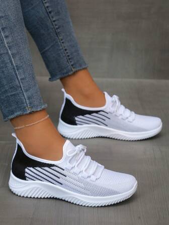 Women's Sneakers, Anti-Slip Soft-Sole Comfortable Casual Versatile Spring/Autumn Shoes