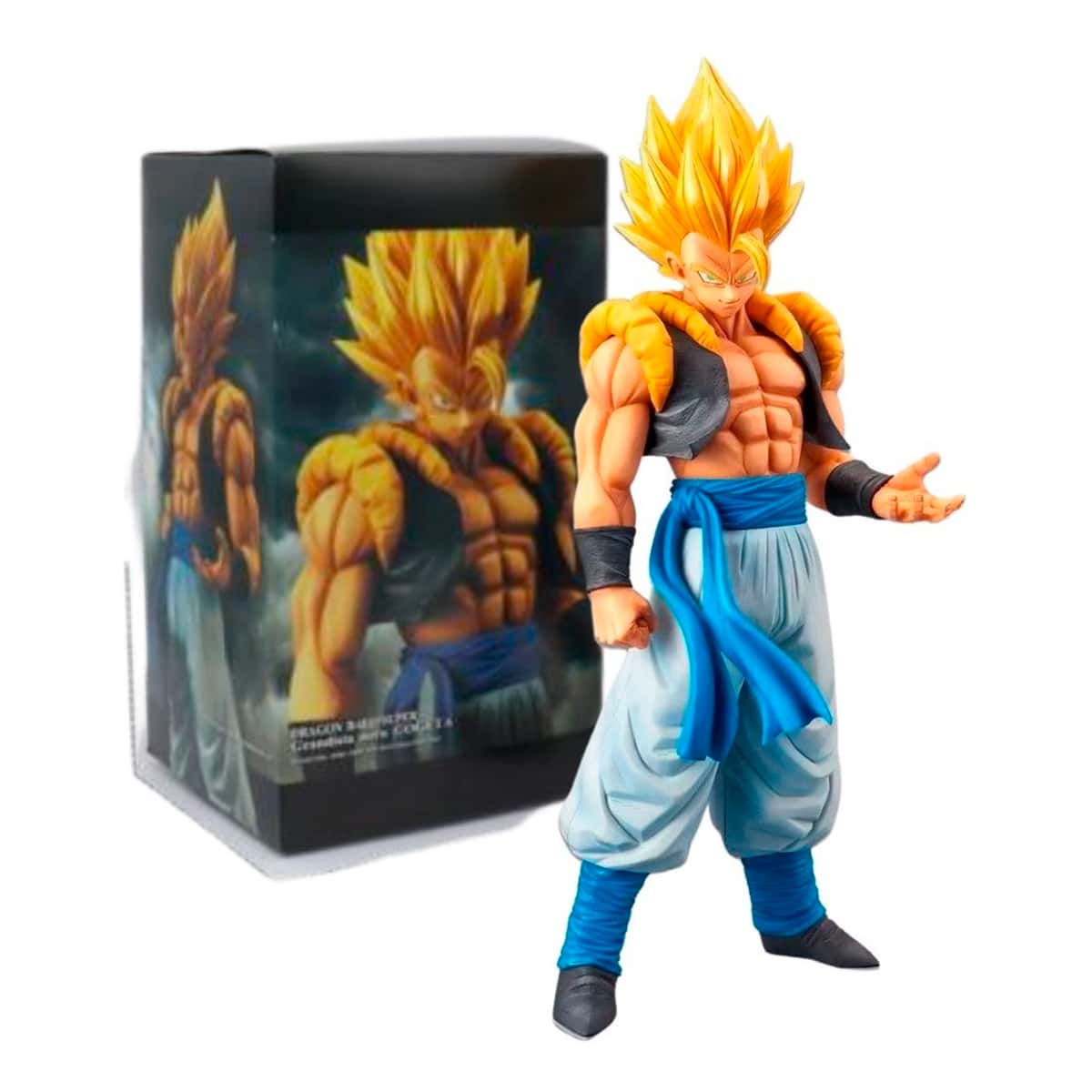Dragon Ball Figura Super Gogeta Ssj2 Goku 33cm - Amarillo - Ver 1