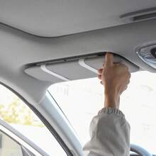 Portable Car Sun Visor Plate HD Makeup Mirror For Girls Women