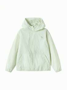 Balabala Kids' Sun Protection Jacket, 2025 Summer Lightweight & Breathable - Pink Green - View 4